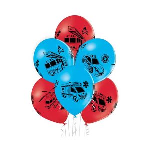 Балони Спасителни автомобили Belbal, 30 см, 6 броя