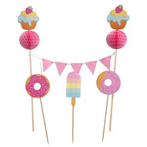 Украса за торта Sweet Cookies, 4 елемента