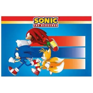 Парти покривка Соник таралежа SONIC, 120 х 180 см