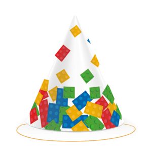 Парти шапки BLOCK PARTY, 8 броя