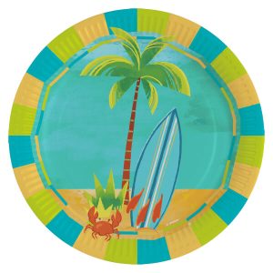Чинии Surf Party, момиче, 23 см, 8 броя