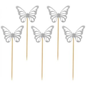 Топери Пеперуди сребърни, 12 броя