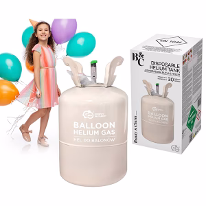 Бутилка с газ Хелий, хелиева бутилка за 30 балона