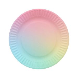 Парти чинии Rainbow, 18 cm, 6 броя