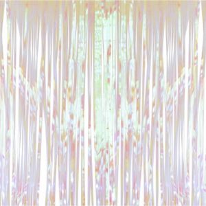 Парти завеса Deco, ресни, холограмна, 100х200 см
