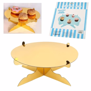 Стойка за сладкиши, злато