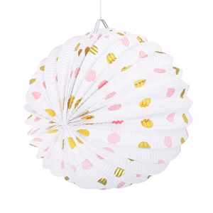 Хартиен фенер на точки, 25 см