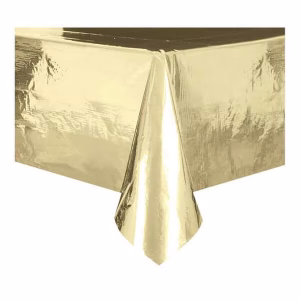 Парти покривка едноцветна Злато, металик