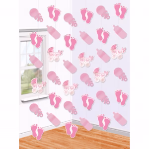 Висяща декорация Baby Girl, фолио, 213 см