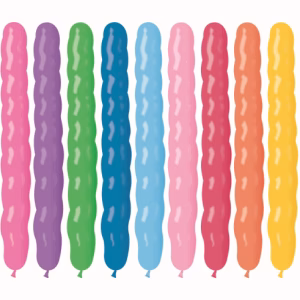 Балони Гъсеница AS1, пастел, 100 броя