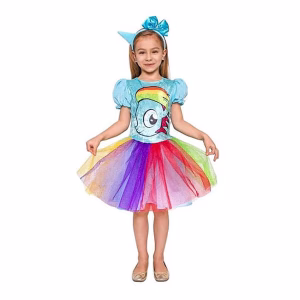 Детски костюм Rainbow Unicorn, размер 130/140 cm