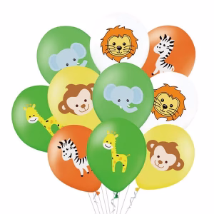 Балони Животни, различни цветове, 10 броя
