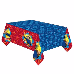 Парти покривка Пожарникарят Сам, 120 x 180 cm