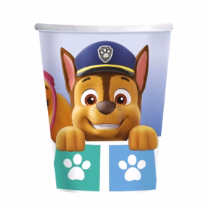 Картонени чаши Paw Patrol, 250ml, 8бр.