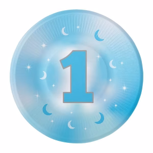 Чинии ONE LITTLE STAR - BOY, 1-ва годинка, момче, 18 см, 8 броя