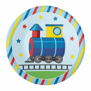 Чинии LIL TRAIN, 18 см, 8 броя