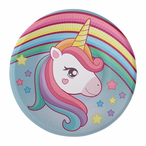 Чинии Unicorn Magic, 18 см, 8 броя