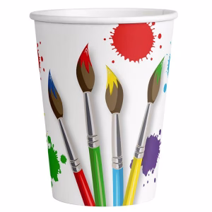 Картонени чаши ART PARTY, 266ml, 8бр.