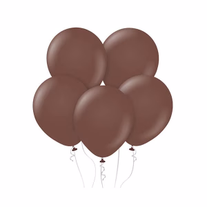 Балони Beauty&Charm, пастел, шоколад, 10 бр.
