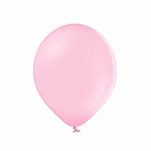 Балони Belbal light pink, B85, 27см, светлорозови, пастел, 100 бр.