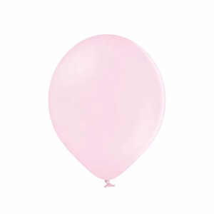 Балони Belbal Soft Pink, B85, 27см, бледорозови, пастел, 50 бр.
