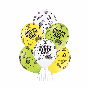 Балони Belbal Birthday PARTY, 30 см, 6 броя