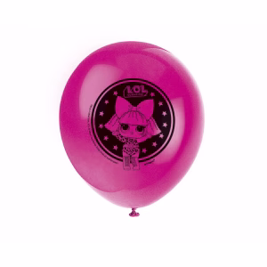 Балони LOL SURPRISE с печат, 8 броя