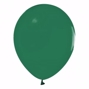 Балони пастел Тъмнозелени, B&C, 10 бр.