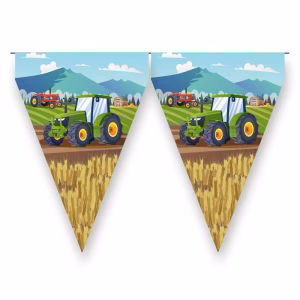 Банер-трансперанти Трактор, 3 метра
