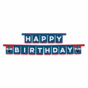 Банер с надпис Magia, Happy Birthday, 300 см