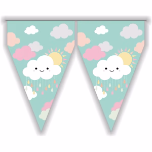 Банер-трансперанти с облачета, SUNSHINE CLOUDS, 300 см