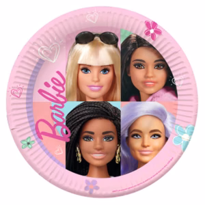 Парти чинии Barbie Sweet Life, 23 cm, 8 броя