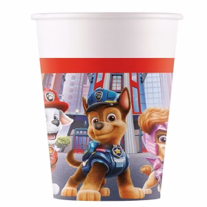 Картонени чаши Paw Patrol: The Movie, 200ml, 8бр.