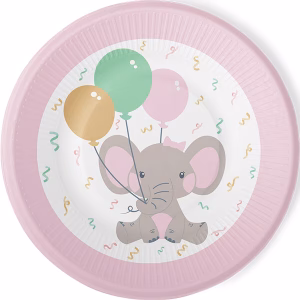 Чинии GIRL ENCHANT ELEPHANT, 23 см, 8 броя