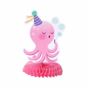 Декорация от хартия Октопод, 14х14х22 см