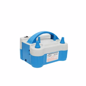 Електрическа помпа за балони HF-508, преносима, синя