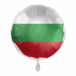 Фолиев балон БЪЛГАРИЯ, Flag of Bulgaria, кръг