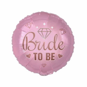 Фолиев балон Bride to be, розов