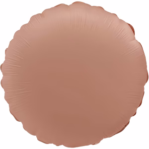 Фолиев балон Кръг Vintage Rose, мат, 45см