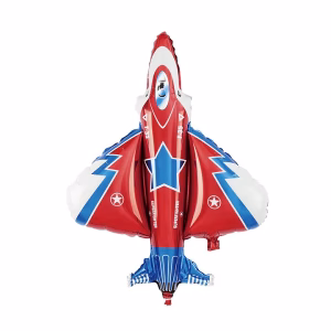 Фолиев балон военен самолет изтребител, 103х96 см