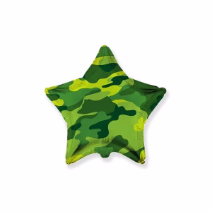 Фолиев балон звезда Military, пакетиран