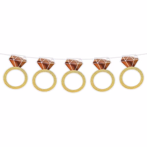 Гирлянд Пръстен, Моминско парти, Bride to be, 160 см