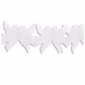 Гирлянда бели гълъби, 5,5 м