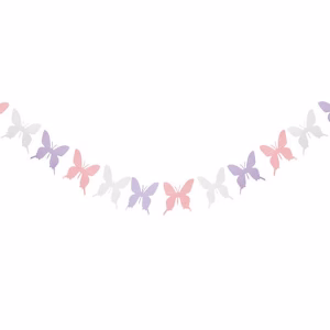 Хартиен гирлянд Пеперуди, 300см