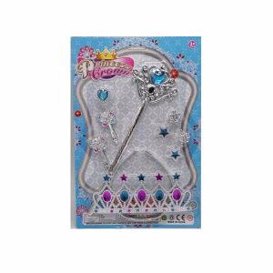 Жезъл с корона на картон