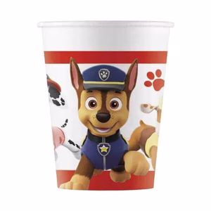 Картонени чаши Paw patrol, 8 броя