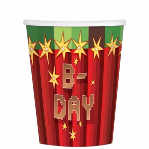 Картонени чаши TNT Майнкрафт, 8 броя