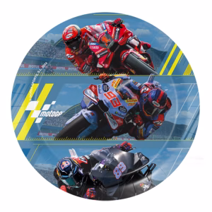 Картонени чинии Moto GP, 18 см, 8 броя