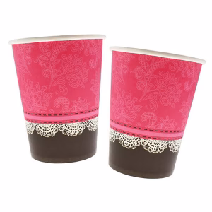 Парти чаши GIRLS NIGHT, дантела, 6 броя