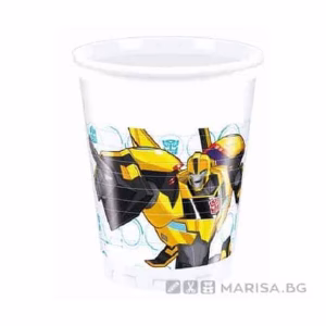 Парти чаши Transformers power, 8 броя